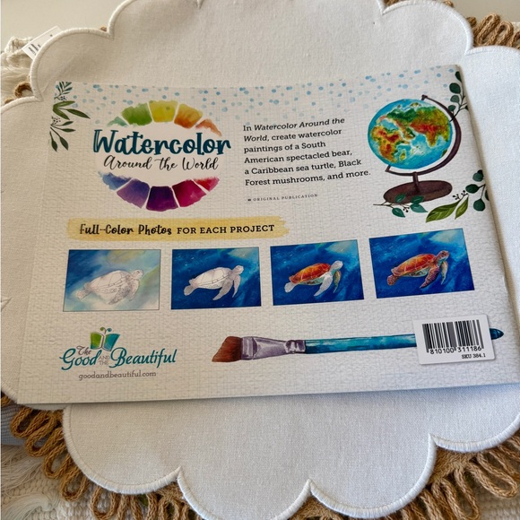 The Good and the Beautiful Watercolor Around the World Instruction Book - Picture 2 of 4